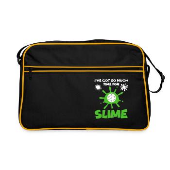 Slime Time Dripping Slime Drip Gear Slime Maker - Sac Retro - noir/or - Devant