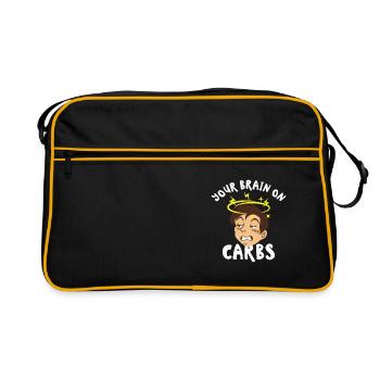 Keto Diet Keto Foods Nutritionniste - Sac Retro - noir/or - Devant