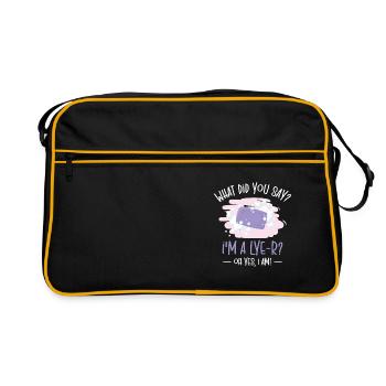 Soap Dealer Homemade Soap Soaper Soap Hobbyist - Retro Bag - black/gold - Front