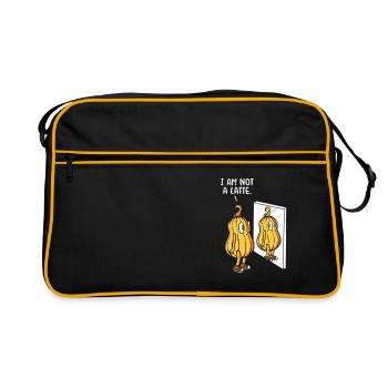Pumpkin Latte lover Coffee Pumpkin Spice Latte Pun - Retro Bag - black/gold - Front