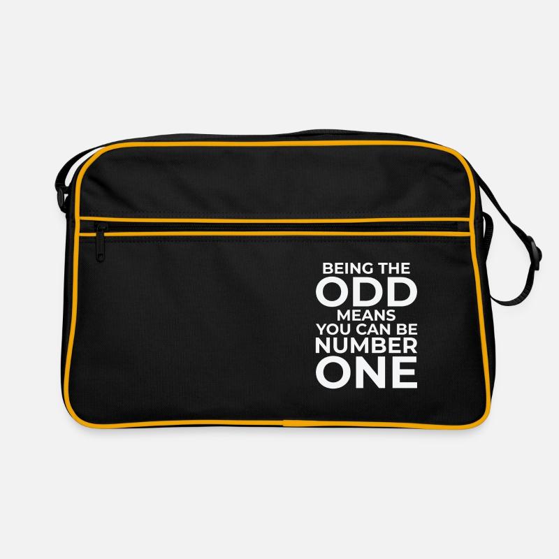 Math Odd Number Mathematics Smart Inspirational Retro Bag