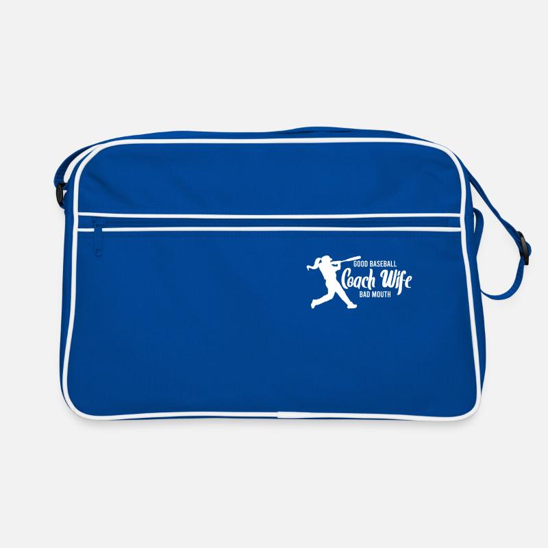Baseball-Trainerin Ehefrau Berufstätige Mutter Retro Tasche