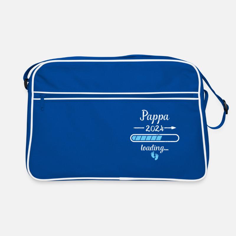 Pappa 2024 Loading Pregnancy Dad Father Birth Retro Bag