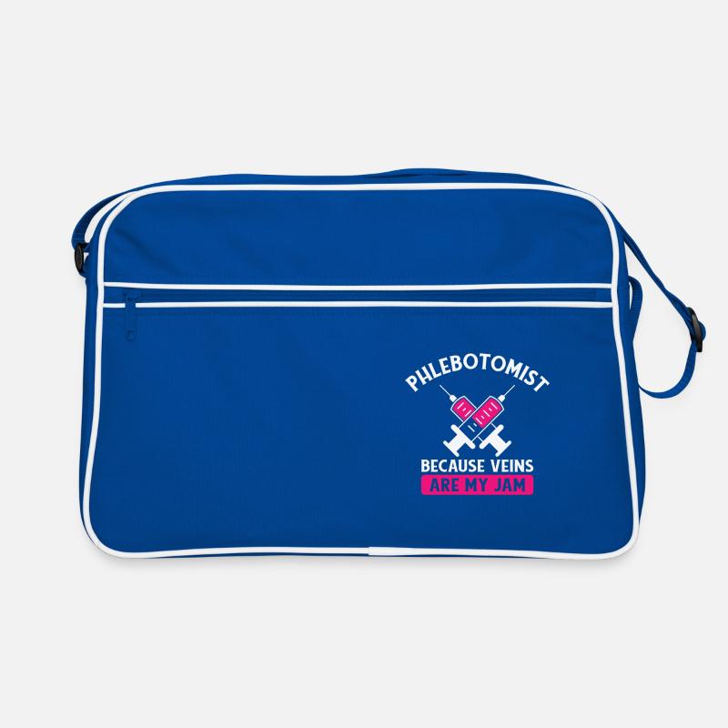 Phlébotomiste Phlébotomie Infirmière Tech Sac Retro