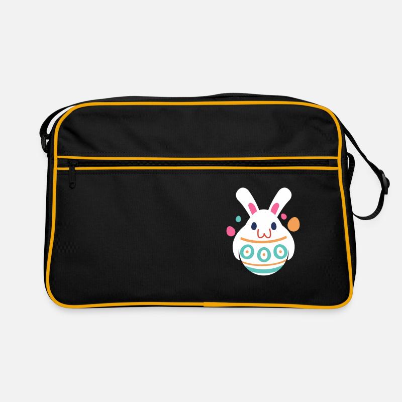 Lapin de Pâques Lapin de vacances Sac Retro