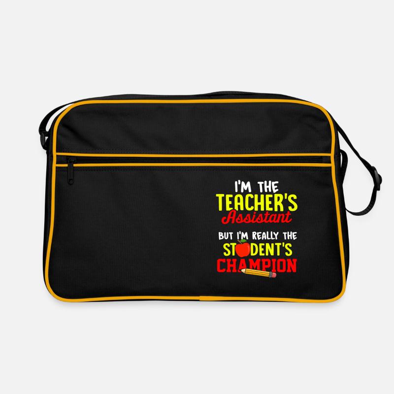 Aide-éducateur de l’enseignant Sac Retro
