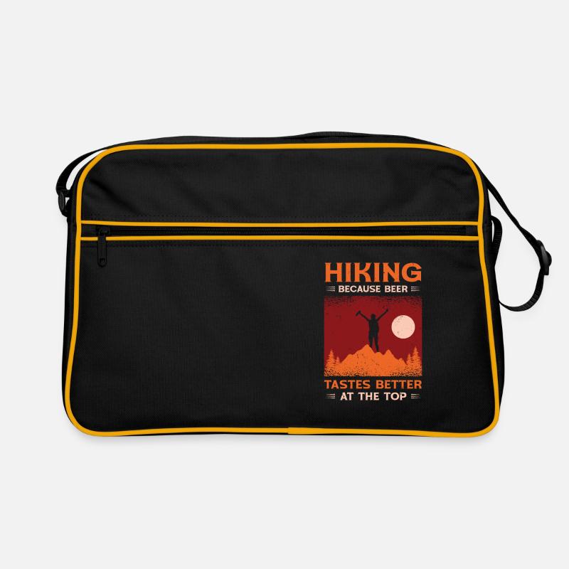 Hiking Camping Mountain Hiker Retro Bag