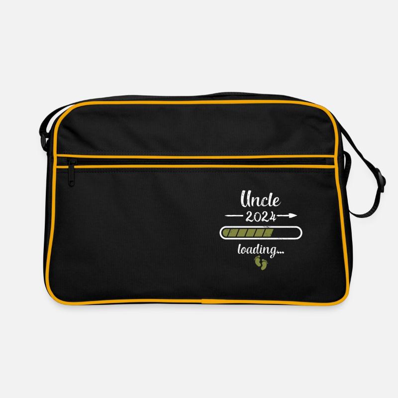 Onkel 2024 Laden Schwangerschaft Unc Geburt Retro Tasche