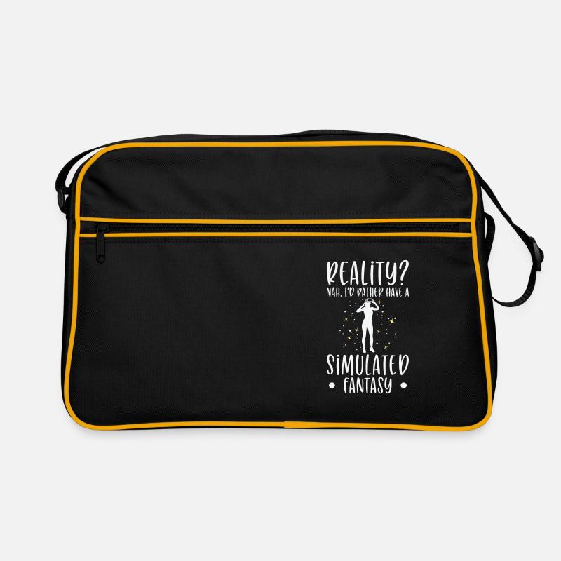 Simulation Fantasy Réalité Science-Fiction Sac Retro