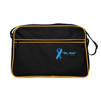 Diabetic Pancreas Diabetes Awareness - Retro Bag - black/gold - Front