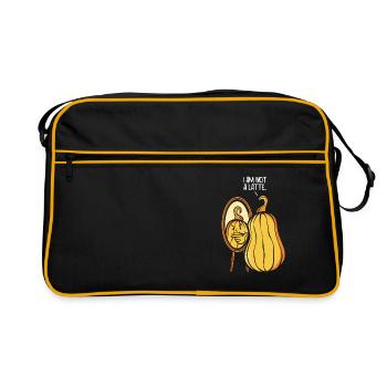 Pumpkin Latte lover Coffee Pumpkin Spice Latte Pun - Retro Bag - black/gold - Front