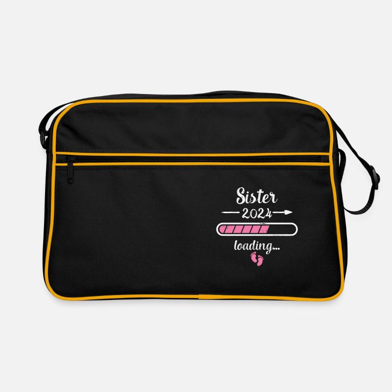 Sis 2024 Loading Schwangerschaft Sis Geburt Retro Tasche