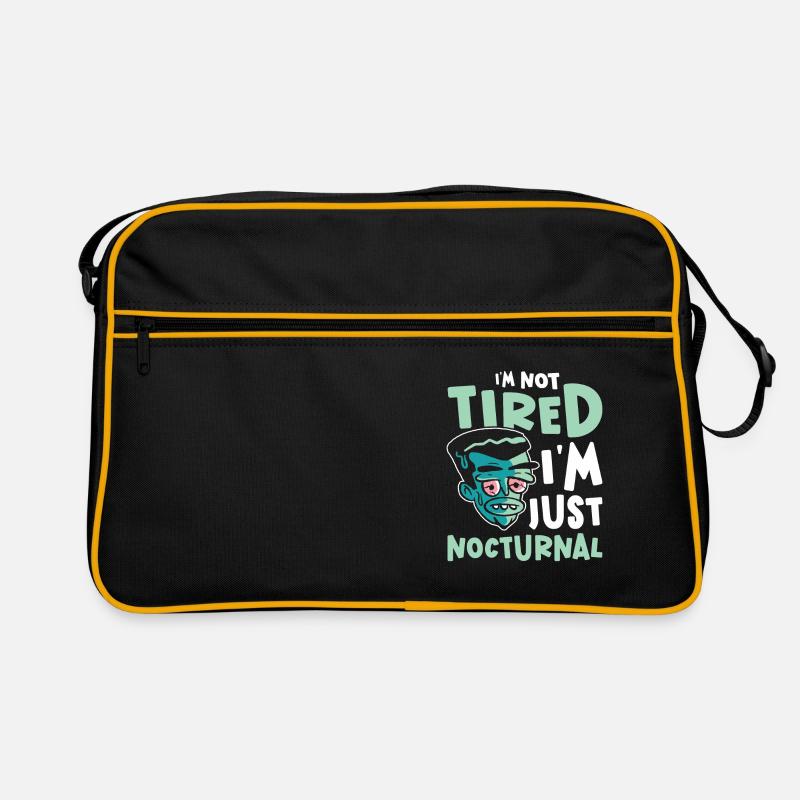 Night Shift Worker Graveyard Duty Retro Bag