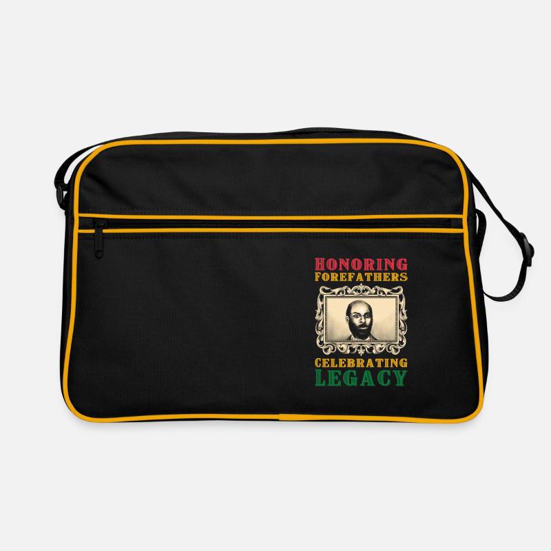 Histoire noire Juneteenth Black Pride Sac Retro