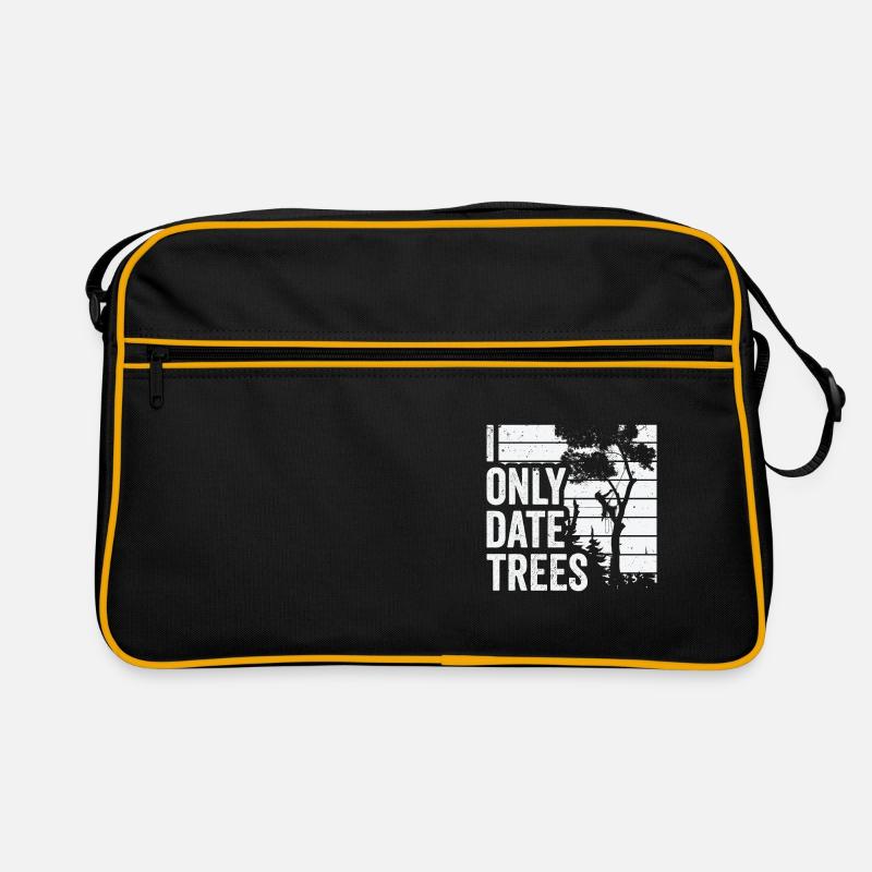 Baumpfleger Baumschneider Kettensäge Holzfäller Retro Tasche