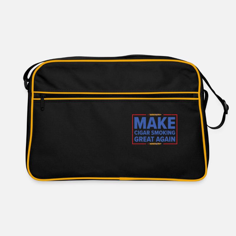 Cigar Smoking Cigars Smoker Retro Bag
