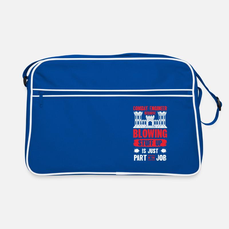 Combat Engineer Engineering Army Retro Bag