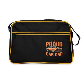 Muscle Car Enthusiast Car Enthusiast - Sac Retro - noir/or - Devant