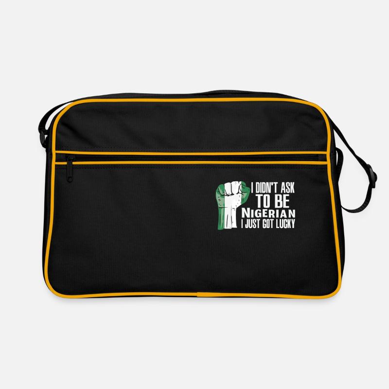 Fierté nigériane Drapeau nigérian Sac Retro