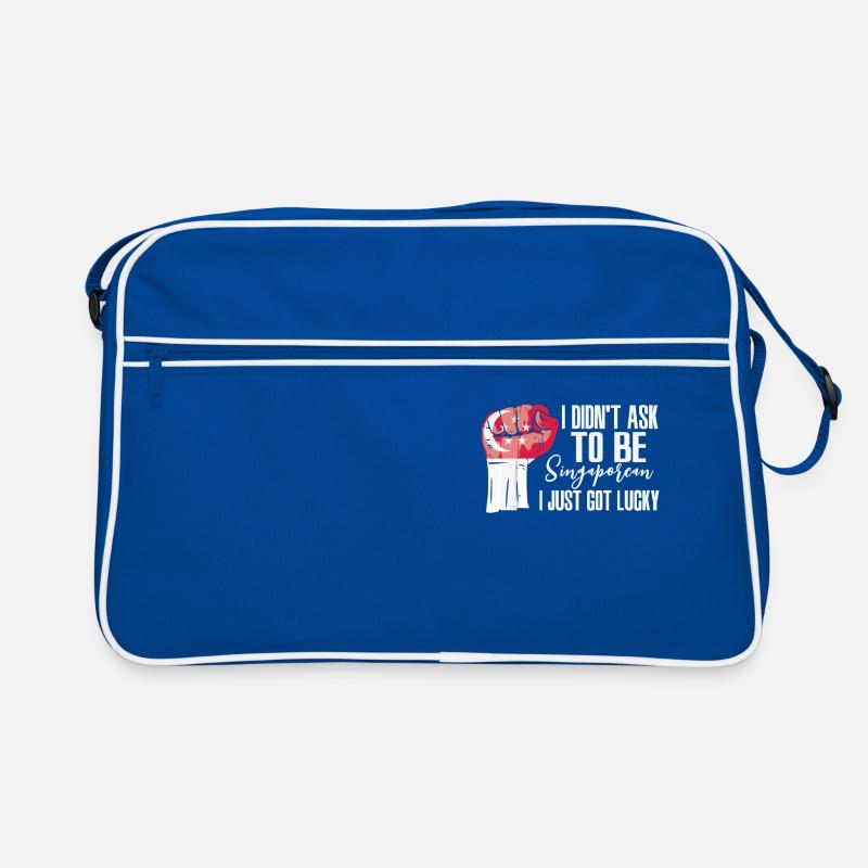 Fierté singapourienne Drapeau singapourien Sac Retro