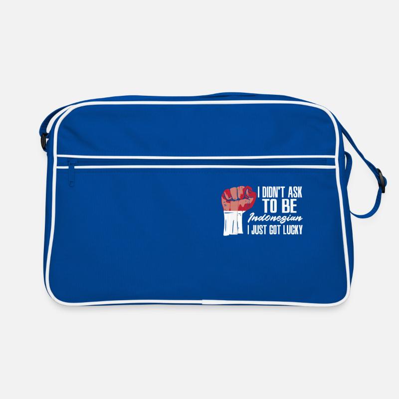 Fierté indonésienne Drapeau indonésien cultivé Sac Retro