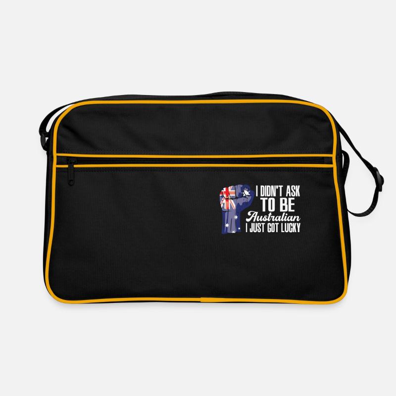 Fierté australienne Drapeau australien cultivé Sac Retro
