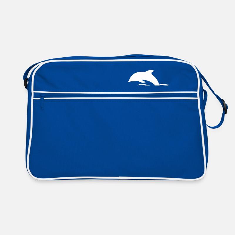 Dolphin dolphins Retro Bag