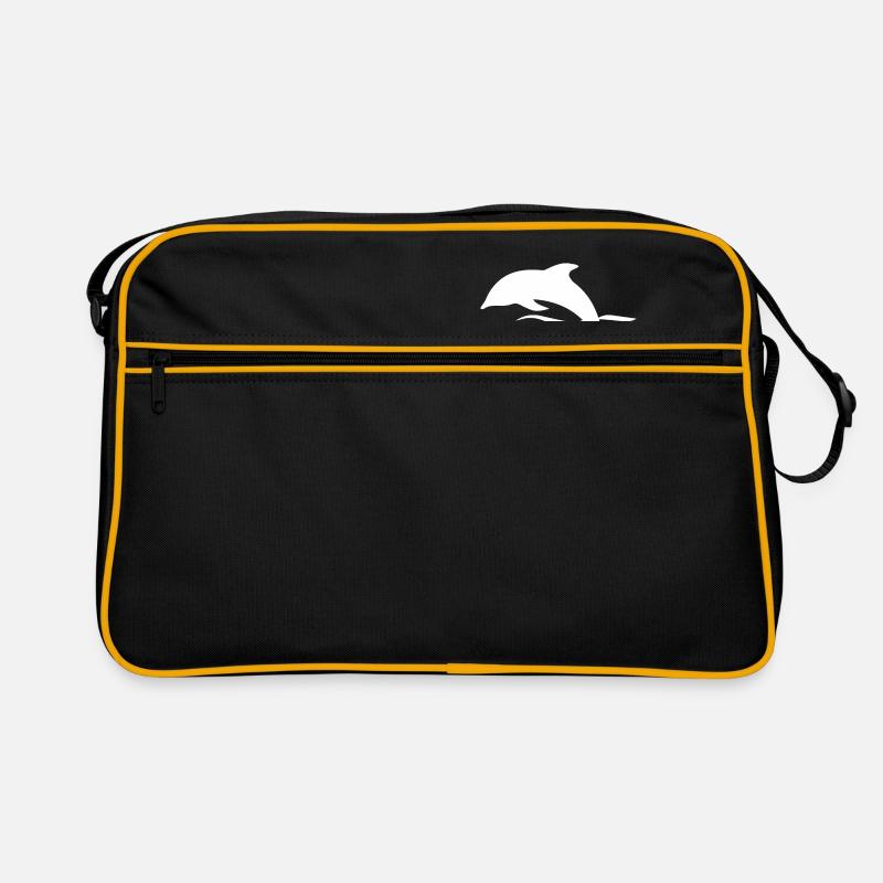 Dolphin dolphins Retro Bag