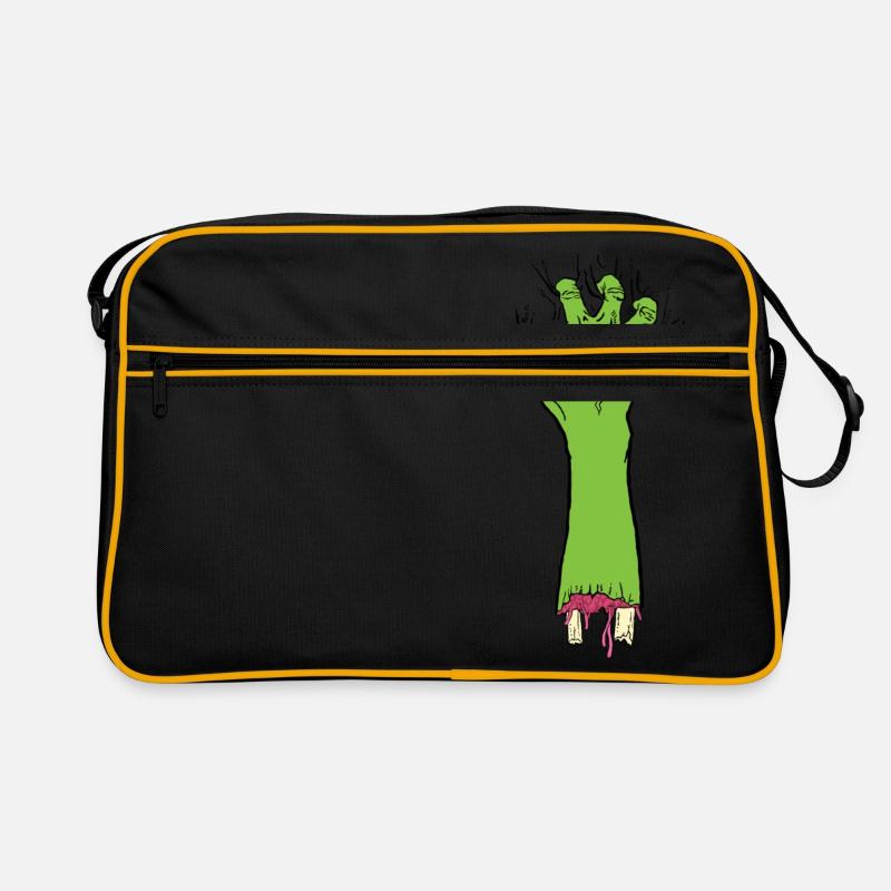 Zombie Greifer Retro Tasche