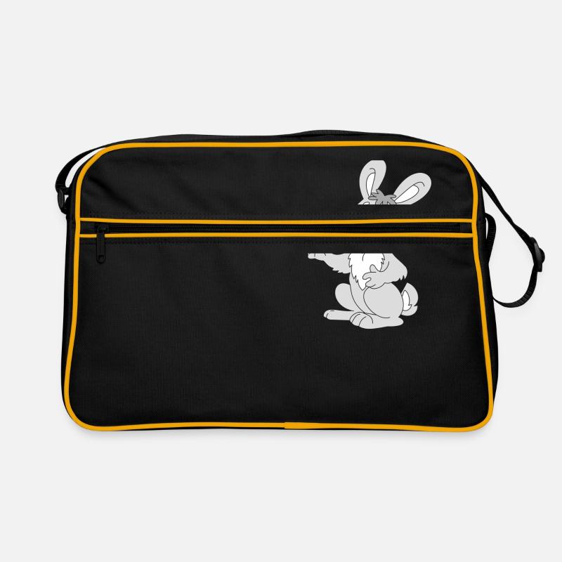 Doux lapin Sac Retro