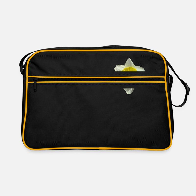 fleur de narcisse Sac Retro