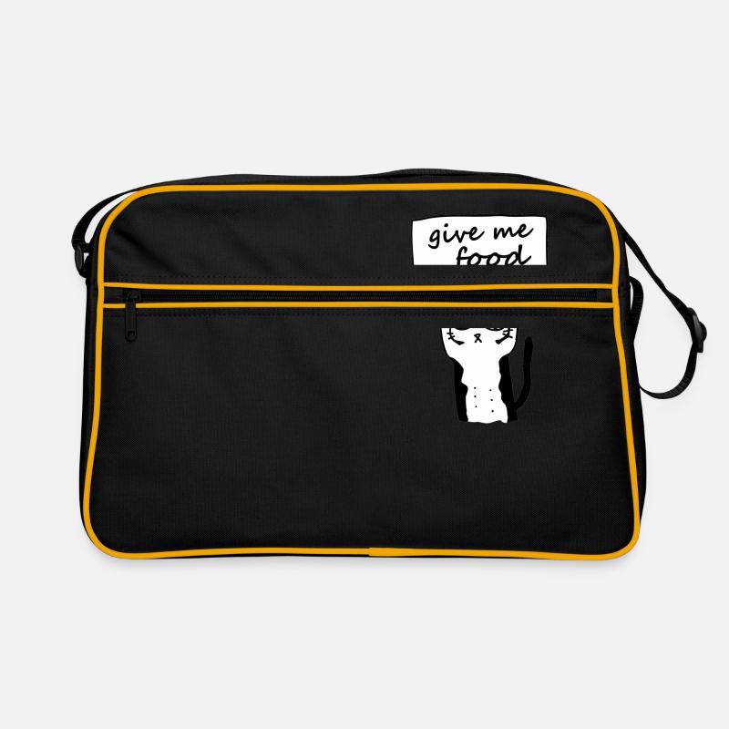 Mon chat - me donner à manger Sac Retro