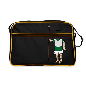 Romains - Sac Retro - noir/or - Devant