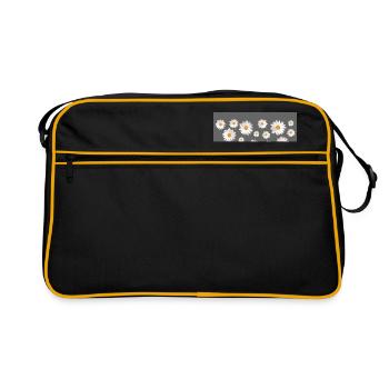 marguerites - Sac Retro - noir/or - Devant