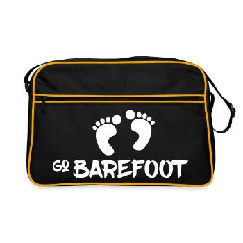 Go Barefoot - Barefoot Running - Retro Bag - black/gold - Front