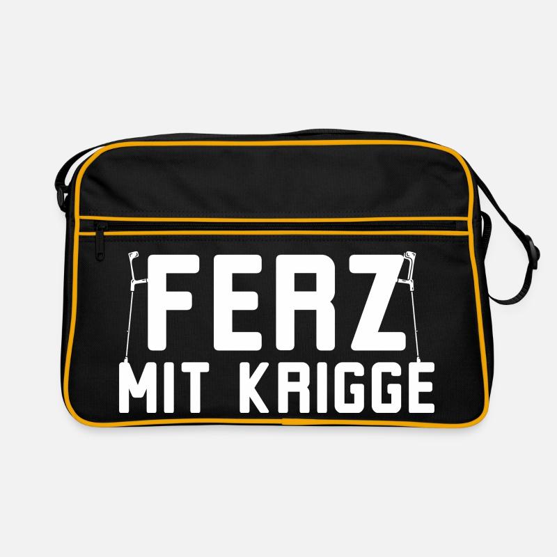 Ferz avec Krigge Dialecte hessois Sac Retro