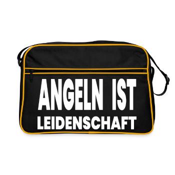 Angling - Retro Bag - black/gold - Front