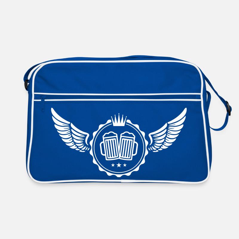 Emblème de l’aile de bière Sac Retro