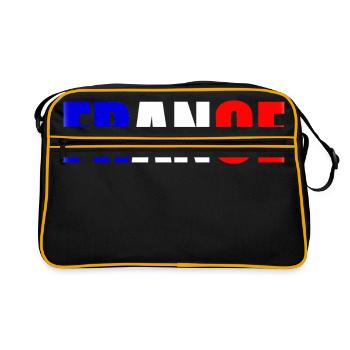 france - Sac Retro - noir/or - Devant