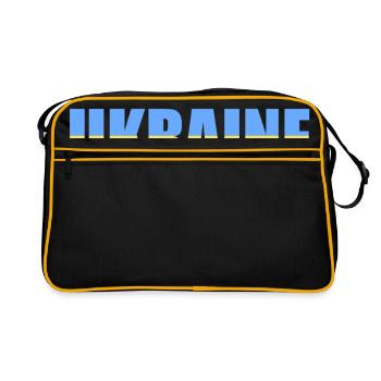 ukraine - Retro Bag - black/gold - Front