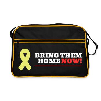 Bring them home NOW! - Retro Bag - black/gold - Front