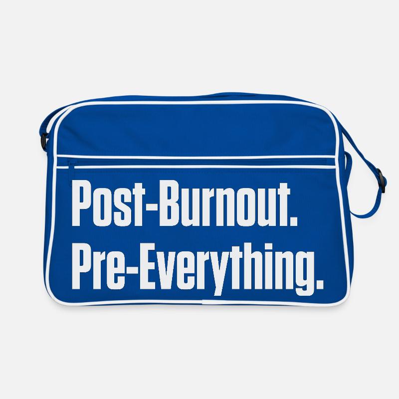 Post-Burnout, vor allem Retro Tasche