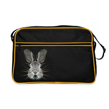 Hare - Retro Bag - black/gold - Front