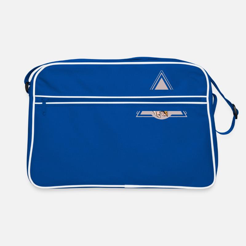 Priez pour la pizza Sac Retro