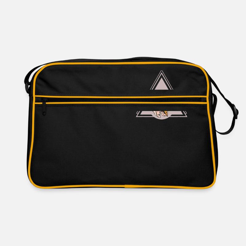 Priez pour la pizza Sac Retro
