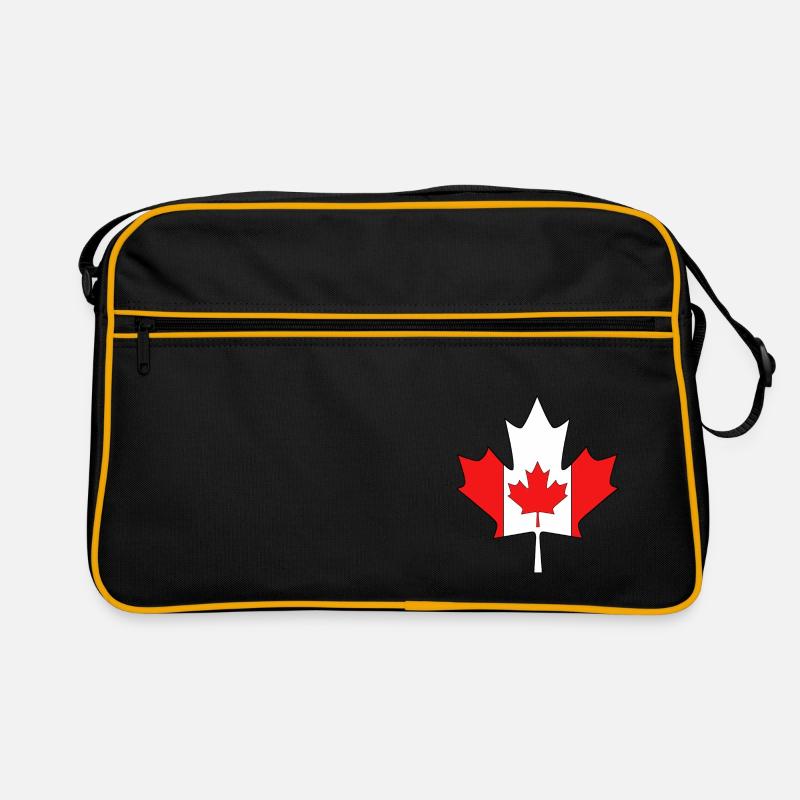 Canadian maple leaf Retro Bag