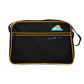grandir - Sac Retro - noir/or - Devant
