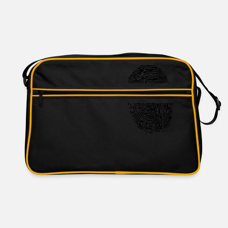 empreinte digitale Sac Retro
