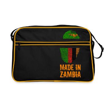 Made In Zambie / Zambie - Sac Retro - noir/or - Devant