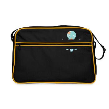 Octocute - Sac Retro - noir/or - Devant